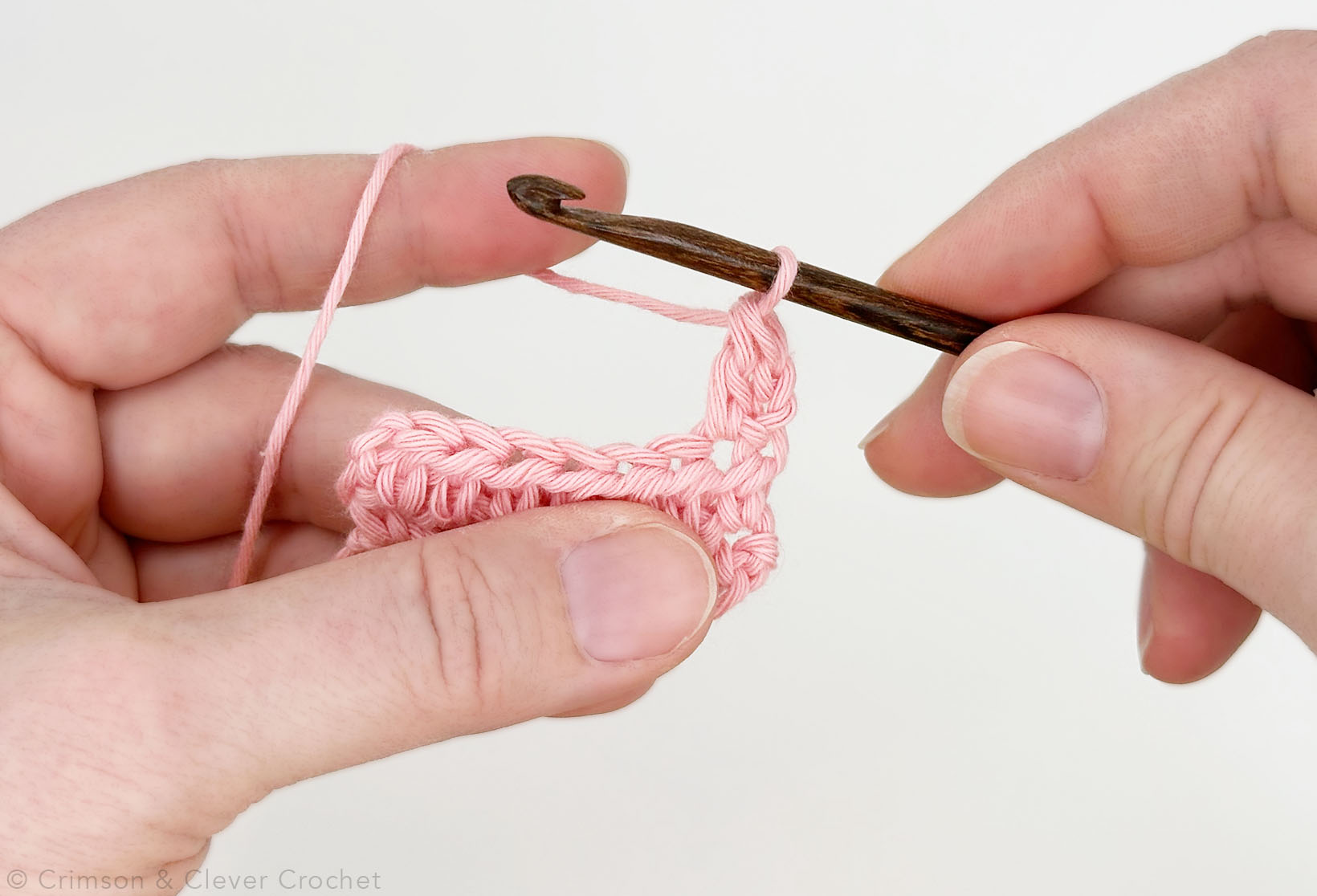 Pull Through Two Remaining Loops On Hook