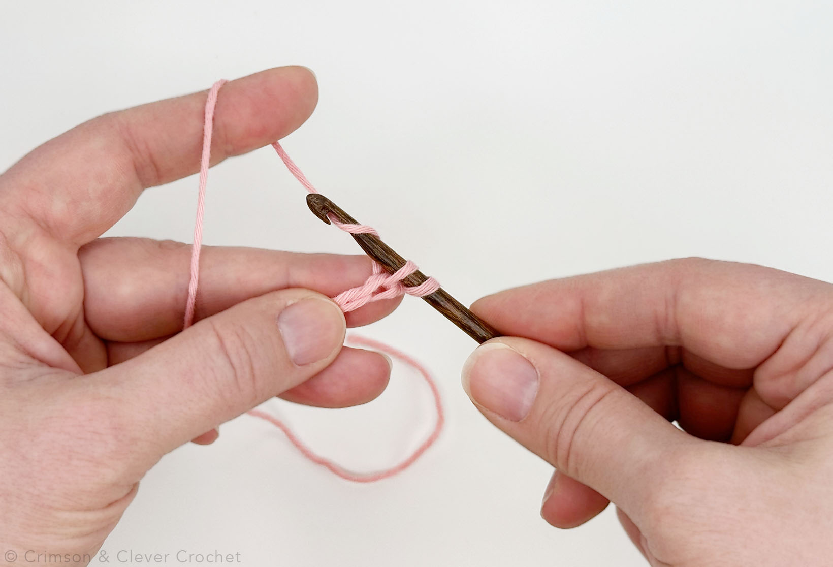 Yarn over (yo) again.