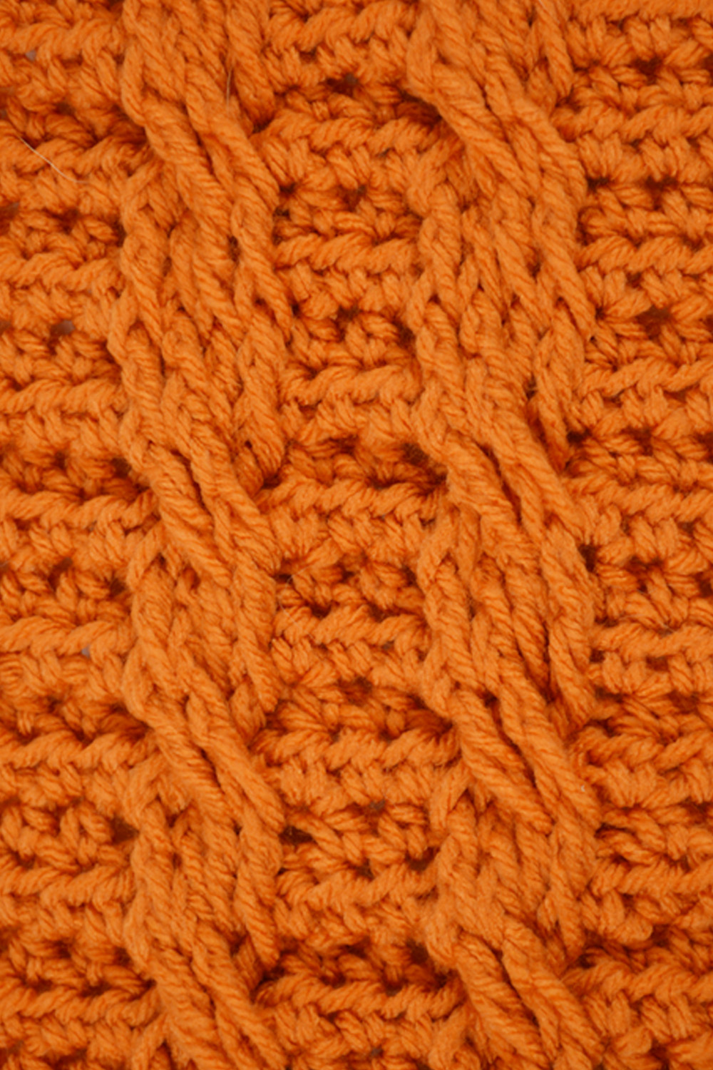 Double Cables Panel Pattern