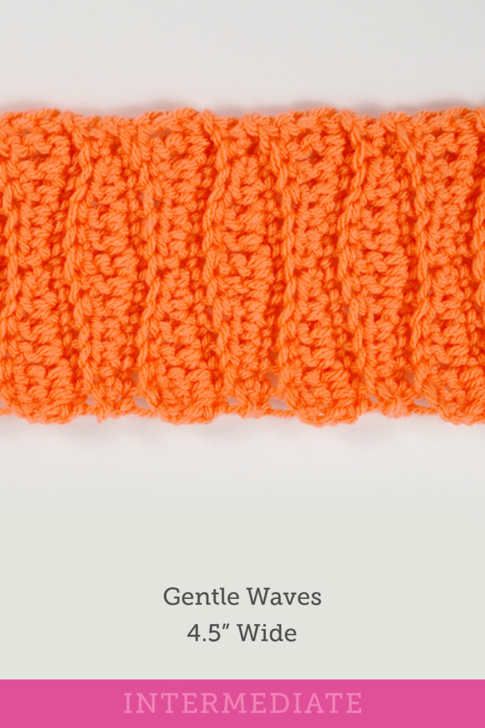 Gentle Waves Crochet Panel Pattern - Image 2