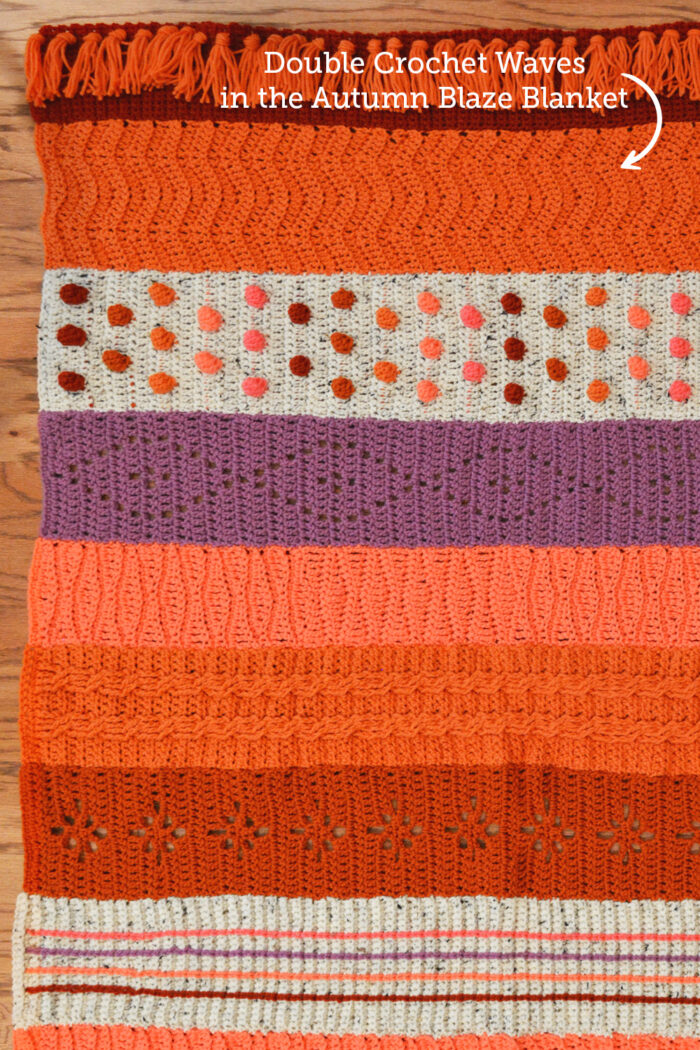 Double Crochet Waves Panel Pattern - Image 6