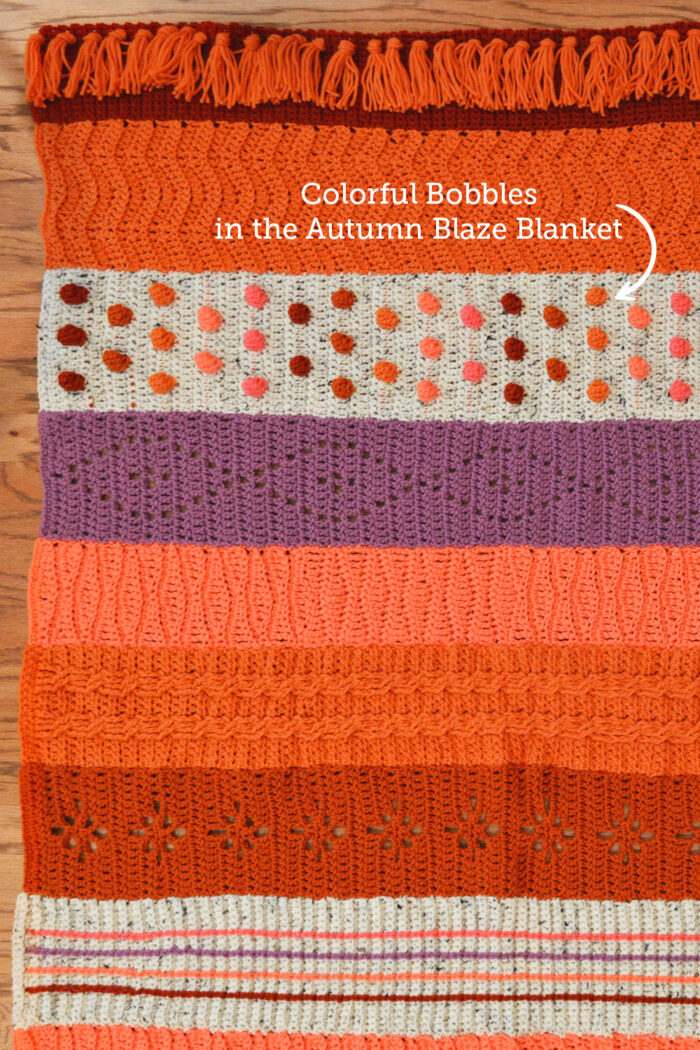 Colorful Bobbles Panel Pattern - Image 5