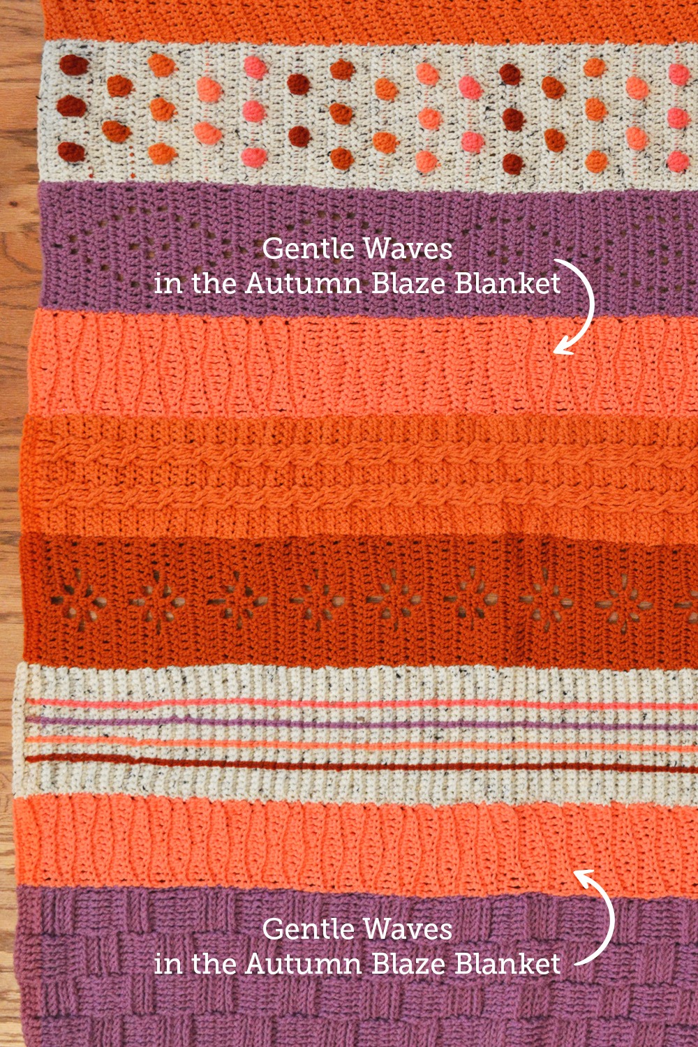 Gentle Waves Crochet Panel Pattern - Image 5